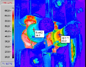 Thermographie Heizsystem